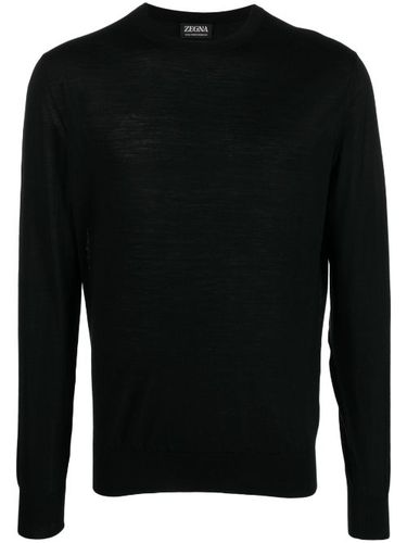 Pull en laine à col rond - Zegna - Modalova