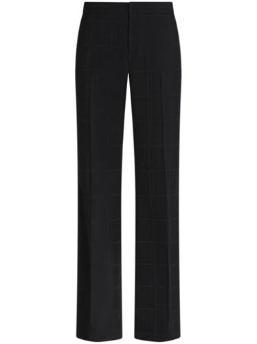 Pantalon en laine vierge à coupe droite - ETRO - Modalova