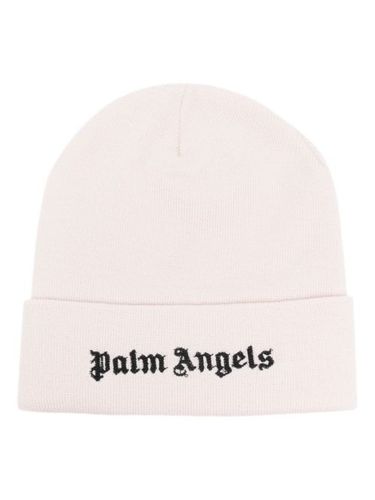 Bonnet en laine à logo brodé - Palm Angels - Modalova