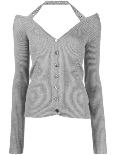 Cardigan nervuré à dos nu - Blumarine - Modalova