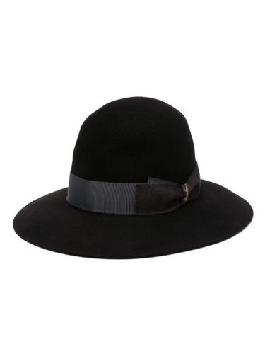 Chapeau feutré à ruban grainé - Borsalino - Modalova