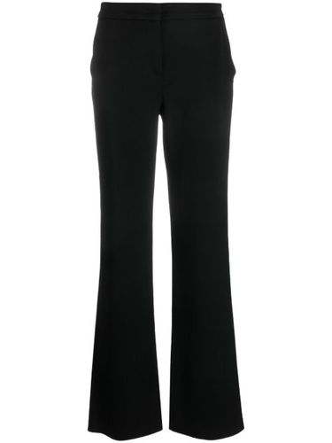 Pantalon de tailleur en laine à coupe droite - Giorgio Armani - Modalova