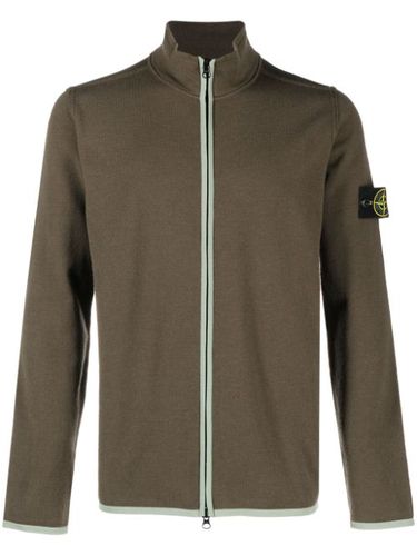 Sweat zippé à motif Compass - Stone Island - Modalova