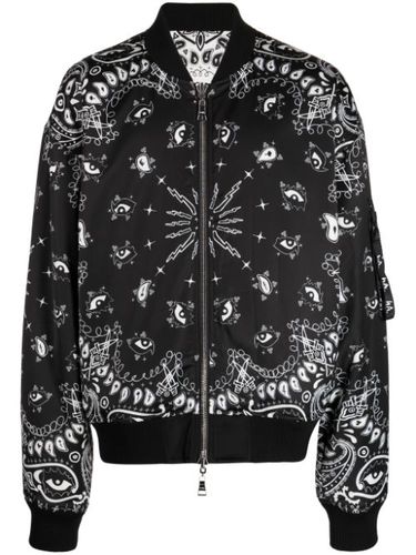 Veste bomber à imprimé cachemire - Haculla - Modalova