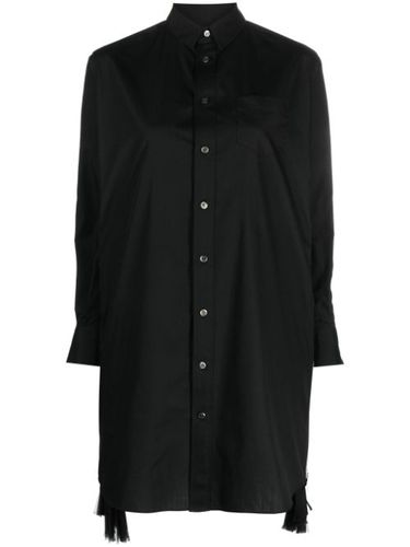 Robe courte à détails de zips - sacai - Modalova