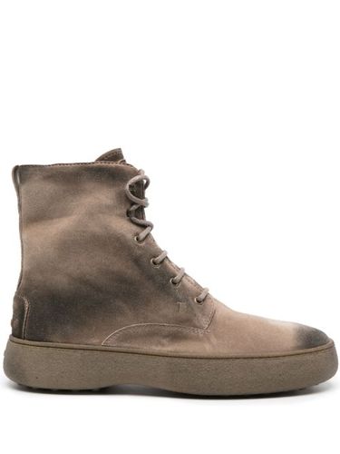 Bottines Gommino en daim - Tod's - Modalova