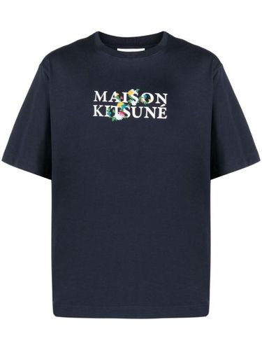 T-shirt à logo brodé - Maison Kitsuné - Modalova