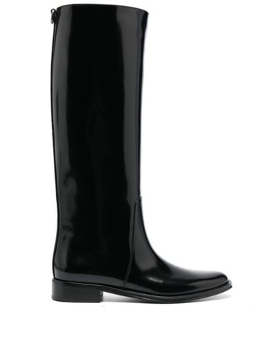 Bottes Hunt 25 mm en cuir - Saint Laurent - Modalova