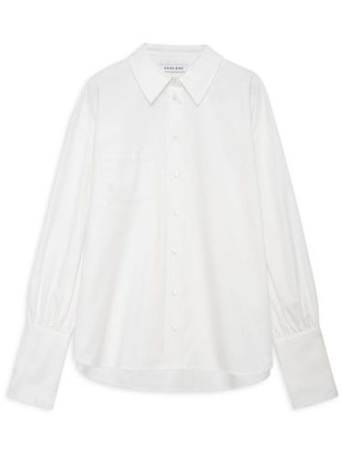 Chemise en coton à logo brodé - ANINE BING - Modalova