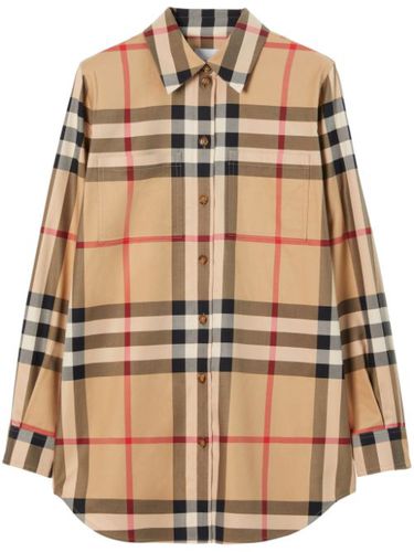 Chemise en coton à motif Vintage Check - Burberry - Modalova