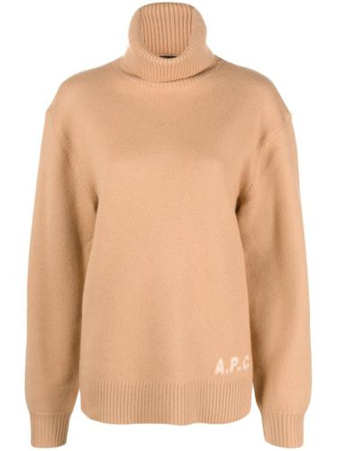 Pull Edward à logo en intarsia - A.P.C. - Modalova