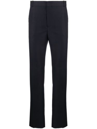 Pantalon en laine mélangée à coupe droite - Alexander McQueen - Modalova