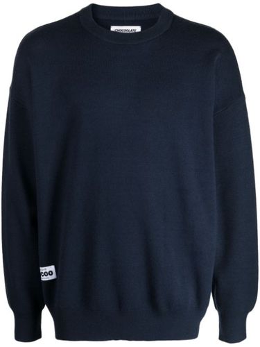 Pull Polo Bear en maille intarsia - CHOCOOLATE - Modalova