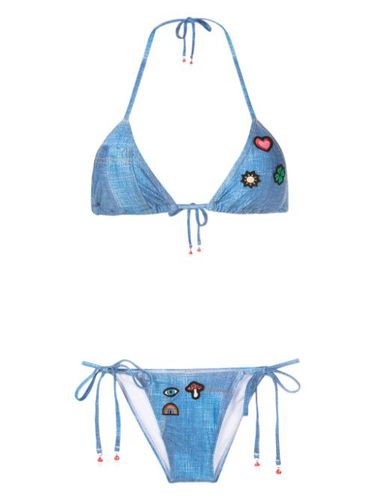 Bikini à patchs brodés - Amir Slama - Modalova