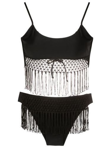 Bikini en macramé à franges - Amir Slama - Modalova
