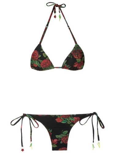 Bikini triangle à fleurs - Amir Slama - Modalova