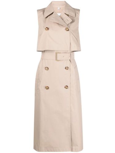 Robe-trench à design sans manches - Burberry - Modalova