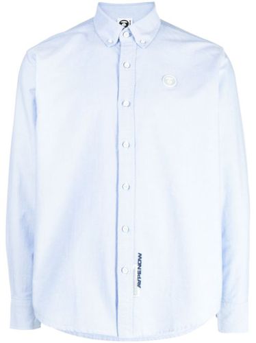 Chemise boutonnée à manches longues - AAPE BY *A BATHING APE® - Modalova