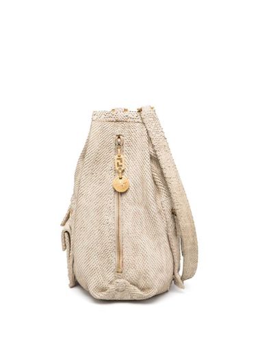 Sac à dos à effet peau de python - Versace Pre-Owned - Modalova