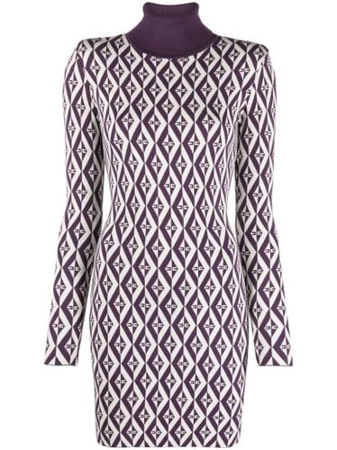 Robe courte en maille - Elisabetta Franchi - Modalova