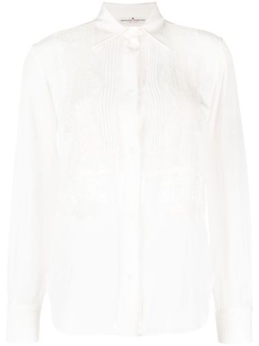 Chemise brodée à manches longues - Ermanno Scervino - Modalova