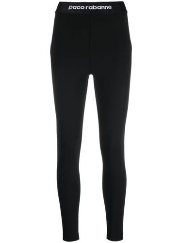 Legging taille haute à bande logo - Rabanne - Modalova