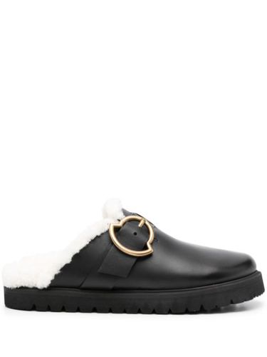 Moncler mules Bell en cuir - Noir - Moncler - Modalova