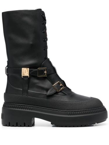 FENDI bottes Delfina en cuir - Noir - FENDI - Modalova