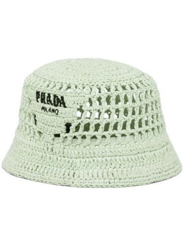 Prada bob à logo brodé - Vert - Prada - Modalova