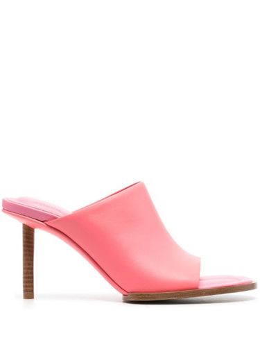 Mules Les Mules Rond Carré en cuir - Jacquemus - Modalova