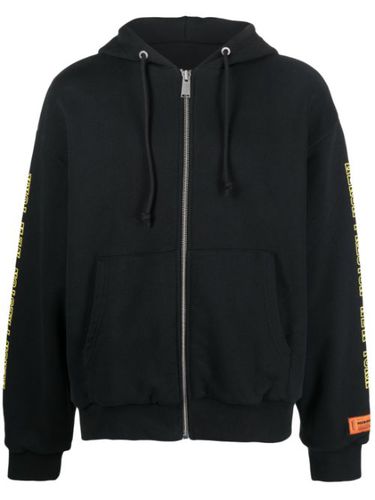 Hoodie zippé à logo imprimé - Heron Preston - Modalova