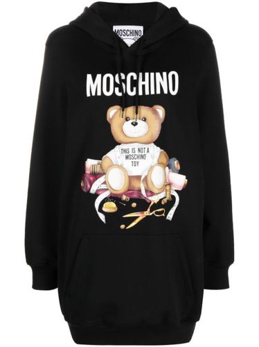 Robe-hoodie à motif Teddy Bear - Moschino - Modalova