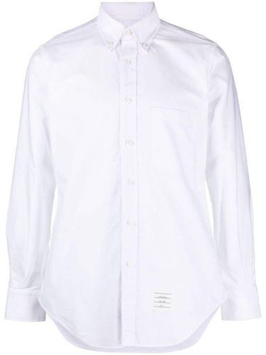 Chemise en coton à boutonnière - Thom Browne - Modalova