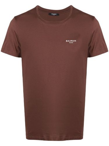 T-shirt à logo imprimé - Balmain - Modalova