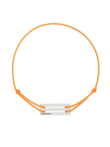 Bracelet 2,5g en corde à breloque en argent sterling" - Le Gramme - Modalova
