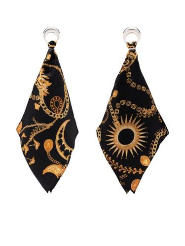 Boucles d'oreilles Regenerated à foulards - Marine Serre - Modalova