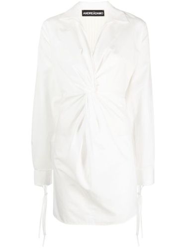 Robe-chemise à manches longues - ANDREĀDAMO - Modalova