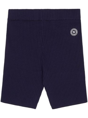 Short nervuré à patch logo - Sporty & Rich - Modalova