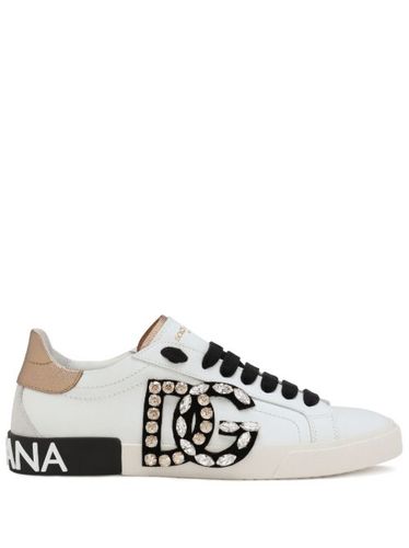 Baskets Portofino à ornements - Dolce & Gabbana - Modalova