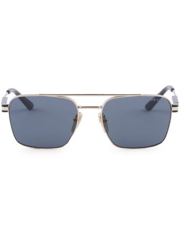 Lunettes de soleil à monture rectangulaire - Prada Eyewear - Modalova