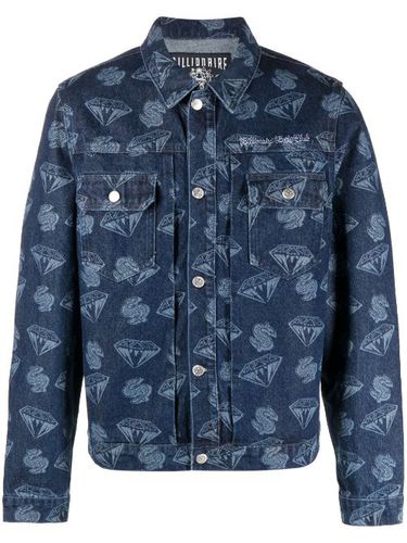 Veste en jean à imprimé graphique - Billionaire Boys Club - Modalova