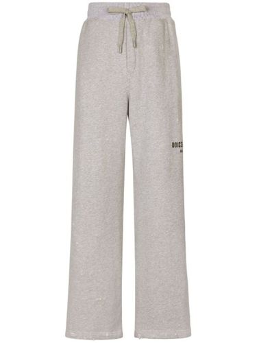 Pantalon de jogging en coton à logo imprimé - Dolce & Gabbana - Modalova