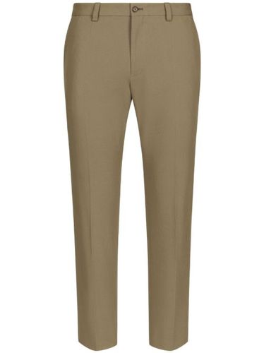 Pantalon chino à taille mi-haute - Dolce & Gabbana - Modalova