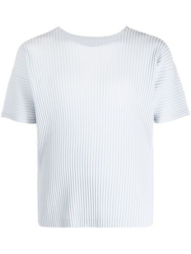 T-shirt nervuré à encolure ronde - Homme Plissé Issey Miyake - Modalova