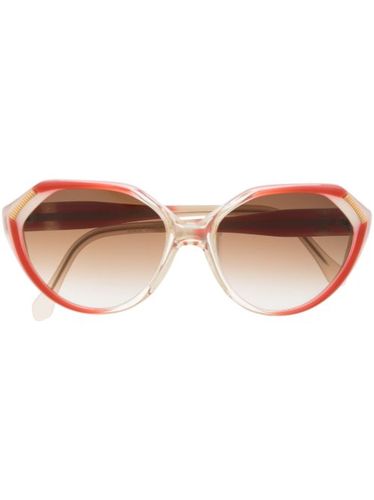 Lunettes de soleil à monture ovale (années 1980) - Saint Laurent Pre-Owned - Modalova