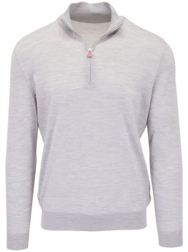 Sweat en laien à col zippé - Kiton - Modalova