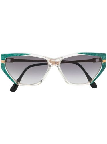 Lunettes de soleil à monture ovale (années 1990) - Saint Laurent Pre-Owned - Modalova