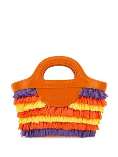 Marni sac cabas Tropicalia - Orange - Marni - Modalova