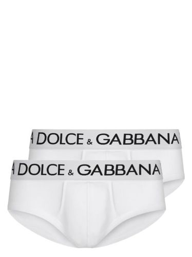 Lot de deux boxers à logo imprimé - Dolce & Gabbana - Modalova