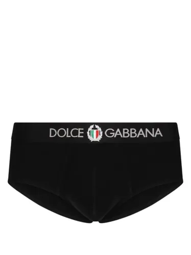Slip à taille logo - Dolce & Gabbana - Modalova
